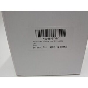 All in One Christmas Mini Lights Clips 30 Pack Holder Hanger Organizer